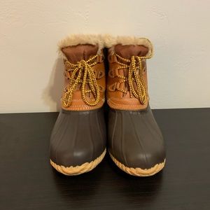 American Eagle Fur Boots